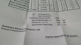 Sumitomo Fiber Optic Laser Module Part Number SLT5411-CB-F250