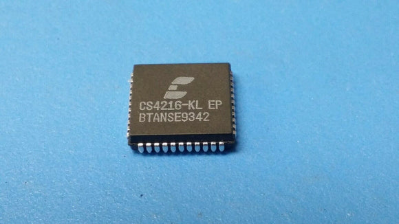(1 PC) CS4216-KL (EP) CRYSTAL SEMI 16-BIT STEREO AUDIO CODEC PLCC-44