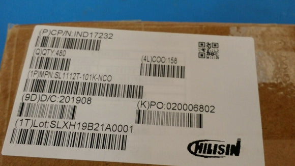 (50pcs) SL1112T-101K-NCO Capacitor, 2 pin