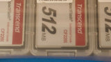 (1pc) TS512MCF220I Transcend CF220I CompactFlash Industrial 512 MB SLC Compact F