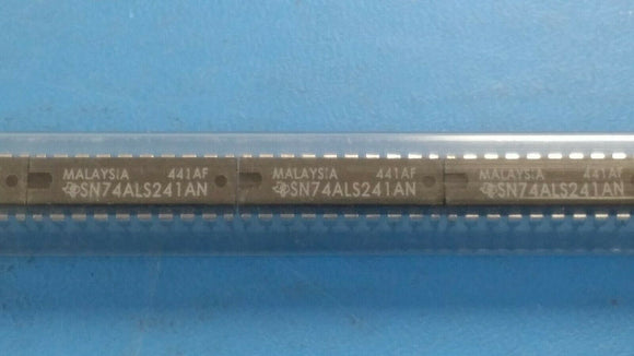 (10 PCS) SN74ALS241AN Bus Driver ALS Series 2-Func 4-Bit True Output TTL PDIP20