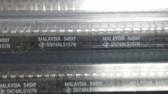 (10 PCS) SN74ALS157N TI IC MULTIPLEXER 4 X 2:1 16DIP