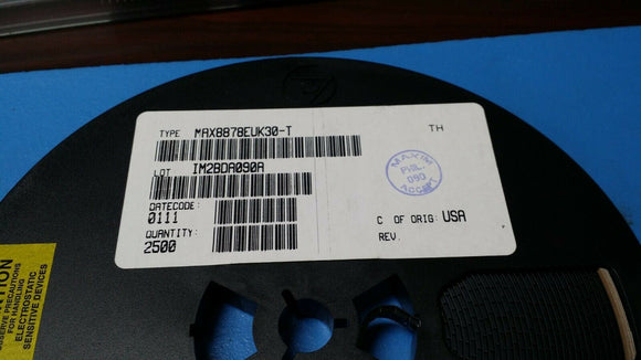 (10 PCS) MAX8878EUK30T MAXIM LDO Regulator Pos 3V 0.15A 5-Pin SOT-23 T/R