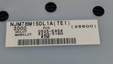 (10 PCS) NJM78M15DL1A NJR Standard Regulator Pos 15V 0.5A 3-Pin TO-252