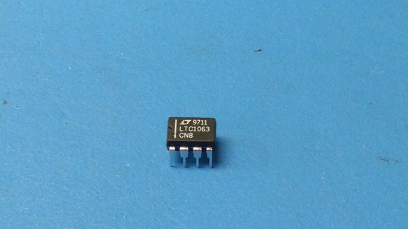 (1 PC) LTC1063CN8 LT IC FILTER 50KHZ LOWPASS 8DIP