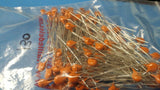 (10PCS) 562R5GAT10 VISHAY CERAMIC CAPACITOR 100PF, 1000V, X5F, 20%,105°C RADIAL