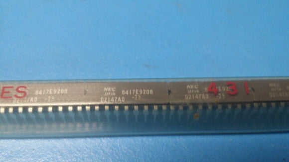 (1 PC) UPD2147AD-25 NEC Standard SRAM, 4KX1, 25ns, MOS, CDIP18