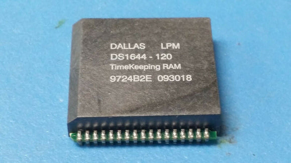 (1 PC) DS1644-120 DALLAS Real Time Clock, Non-Volatile, 0 Timer(s), CMOS, PDSO34