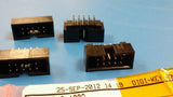 (2PC) 70246-1002 MOLEX Connector Header Through Hole 10 position 0.100" (2.54mm)