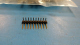 (11pcs) APH-1-10-SDB-SG  Board Connector, 10 Contact(s), 1 Row(s), Male, Straigh