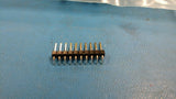(11pcs) APH-1-10-SDB-SG  Board Connector, 10 Contact(s), 1 Row(s), Male, Straigh