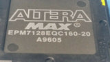 (5PCS) EPM7128EQC160-20 ALTERA CPLD 2.5K Gates 128 Macro Cells 62.5MHz 5V QFP160