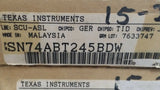 (25 PCS) SN74ABT245BDW TI IC TXRX NON-INVERT 5.5V 20SOIC