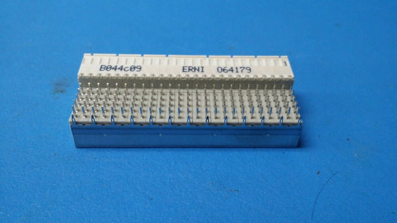 (1 PC) 064179 ERNIE Connector Hard Metric F 125 POS 2mm Press Fit RA Thru-Hole