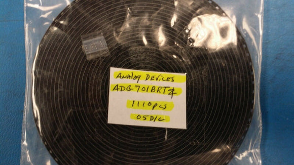 (25 PCS) ADG701BRTZ AD Analog Switch Single SPST 6-Pin SOT-23 ROHS