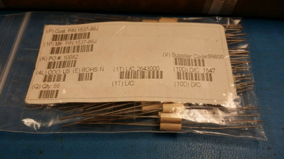 (20pcs) 1537-86J Fixed Inductors 160uH 5% 6.4ohm Molded Unshield Coil