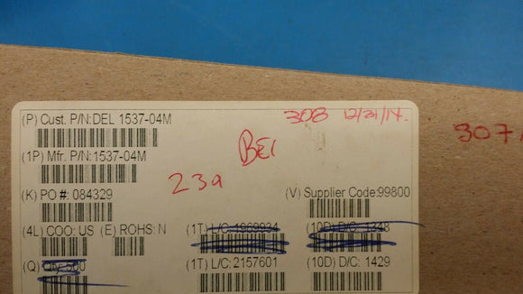 (10pcs) 1537-04M 330 nH Unshielded Molded Inductor 1.58 A 90mOhm Max Axial