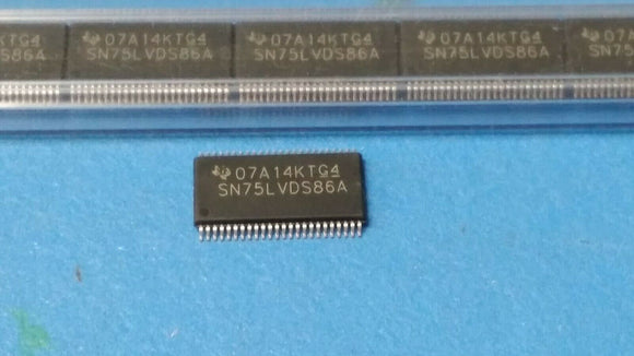 (25 PCS) SN75LVDS86ADGGG4 TI IC RECEIVER LVDS 0/4 48TSSOP ROHS