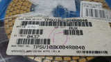 (2) TPSV108K004R0040 AVX Cap Tant Solid 1000uF 4V V CASE 10% 125°C ROHS