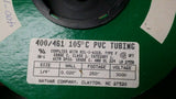 (25ft) NATVAR 400/461-3 .020" WALL 300V PVC ELECTRICAL SLEEVING TUBING SIZE 1/4