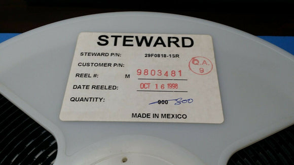 (10 PCS) 29F0818-1SR STEWARD FERRITE BEAD 119 OHM 16SMD 8LN