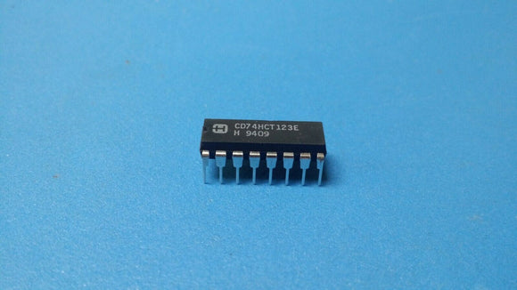 (10 PCS) CD74HCT123E HARRIS Monostable Multivibrator Dual 16-Pin PDIP