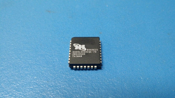 (2 PCS) KH29LV040CQC-70 MARCONIX Flash, 512KX8, 70ns, PLCC32