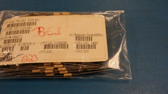 (10pcs) 1025-48J Fixed Inductors 15uH 5% 2.8ohm Molded Unshield Coil