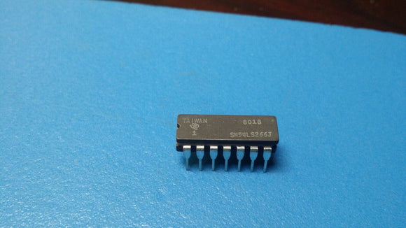 (1 PC) SN54LS266J TI XNOR Gate 4-Element 2-IN Bipolar 14-Pin CDIP