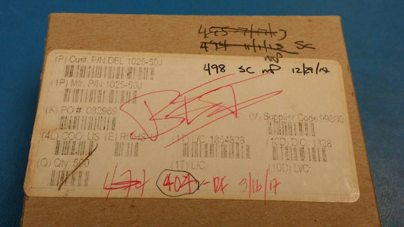 (10pcs) 1025-50J FIXED IND 18UH 145MA 3.1 OHM