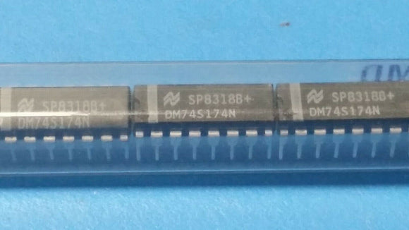 (10 PCS) DM74S174N NSC IC FF D-TYPE SNGL 6BIT 16DIP