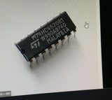 (6pcs) M74HC4520B1/W990A9740 STMICRO 2 Channels Binary Counter DIP16