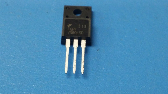 (2 PCS) FGPF7N60LSD FSC Trans IGBT Chip N-CH 600V 14A TO-220F