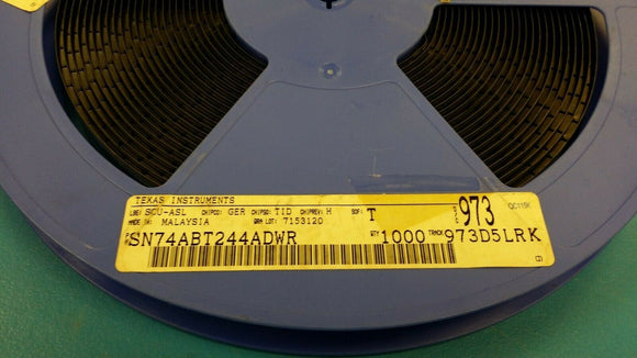 (10pcs) SN74ABT244ADWR Buffer, Non-Inverting 2 Element 4 Bit per Element 3-State