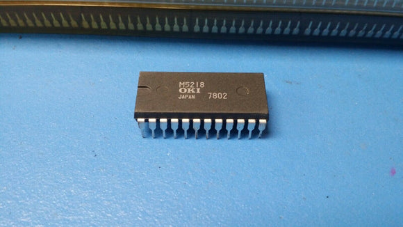 (1 PC) MSM5218RS OKI SEMICONDUCTOR Speech Synthesizer CMOS PDIP24 VINTAGE 1978