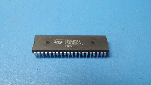 (1 PC) Z8002BB1 STMICRO Microprocessor, 16-Bit, 10MHz, MOS, PDIP40