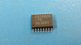 (3pcs) DS1000S-75 Delay Line, Fixed Taps, 1-line, 5-tap, Cmos, Sop, 16pin