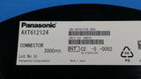 (5 PCS) AXT612124 PANASONIC CONN HDR 12POS SMD GOLD ROHS