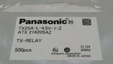 (2 PCS) TX2SA-L-4.5V-1-Z PANASONIC RELAY TELECOM DPDT 1A 4.5VDC ROHS