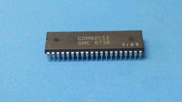 (1 PC) COM82C11 SMC Parallel IO Port, CMOS, PDIP40