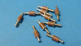 (50 PCS) M55155/181H01 Turret Terminal 4.72mm 2.36mm Electro-Solder Over Copper