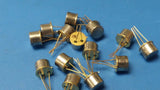 (10 PCS) 2N2102A SOLID STATE (BJT) Transistor NPN 80 V 1 A 400MHz 800 mW TO-39