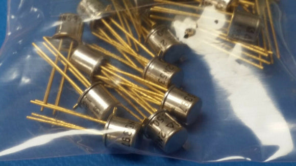 (1 PC) 2N5397 SOLITRON UHF BAND, Si, N-CHANNEL, RF SMALL SIGNAL,JFET,TO-72