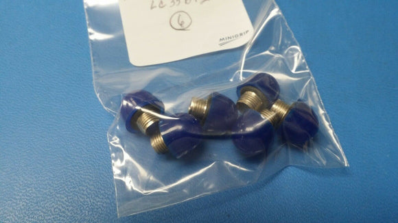 (1 PC) 101-0972-003 Blue Stovepipe Panel Mount Indicator Cap, Dark Translucent