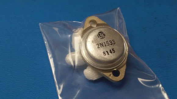 (1 PC) 2N1533 Power Bipolar Transistor 5A 90V PNP Germanium TO-3