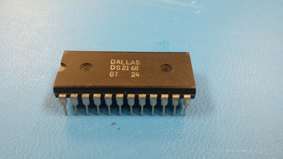 (1pc) DS2168 ADPCM Codec, A/MU-Law, 2-Func, CMOS, PDIP24