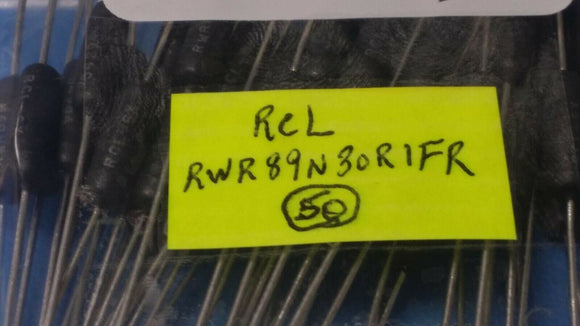(1 PC) RWR89N30R1FR Resistor, Metal Alloy, 30.1Ohms, 1+/-% Tol. -20,20ppm-TC