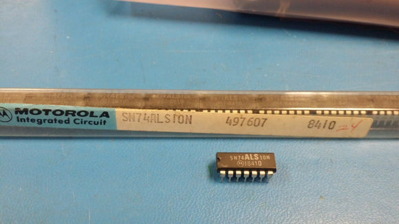 (10 PCS) SN74ALS10N MOT NAND Gate IC 3 Channel - 14-PDIP