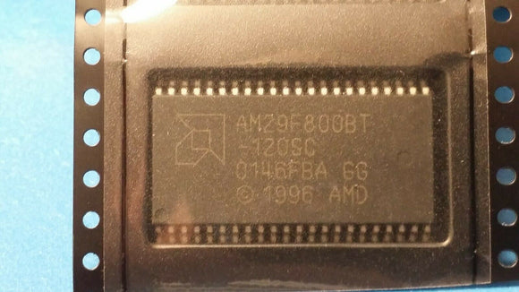 (1 PC) AM29F800BT-120SC AMD Flash, 512KX16, 120ns, SOIC-44