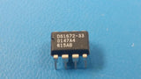 (5pcs) DS1672-33 Real Time Clock, Non-Volatile, 0 Timer(s), CMOS, PDIP8
